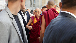 Dalai Lamos paskaita Vilniaus universitete