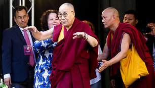 Dalai Lamos paskaita Vilniaus universitete