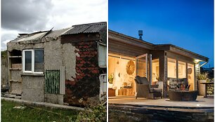 Pora apleistą trobelę su vaizdu į jūrą pavertė puikia atostogų vieta