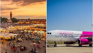 „Wizz Air“ stabdo dar net nepradėtus skrydžius į Marakešą