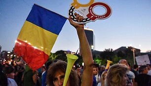 Protestai Rumunijoje