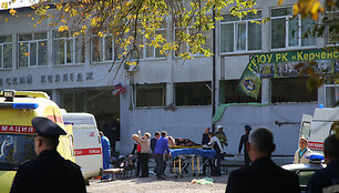 I&scaron;puolis Kerčės politechnikos kolegijoje Kryme