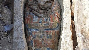 Egipto archeologai rado a&scaron;tuonis senovinius sarkofagus
