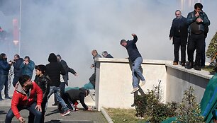 Protestas Albanijoje