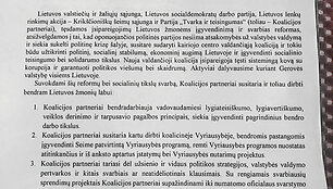 Pasira&scaron;yta koalicinė sutartis