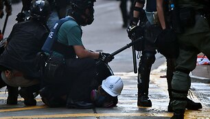 Protestai Honkonge