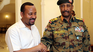 Etiopijos premjeras Abiy Ahmedas