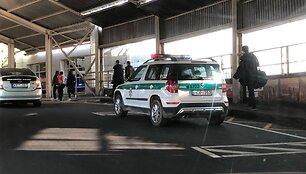 Vilniaus oro uosto i&scaron;vykimo terminalo evakuacija