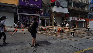 Protestai Honkonge