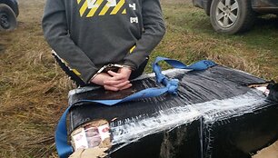 Sulaikyti kontrabandininkai