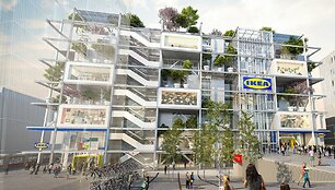 IKEA pastato Vienoje projektas