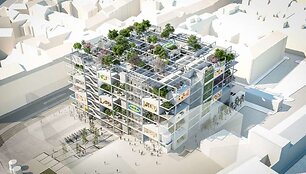 IKEA pastato Vienoje projektas