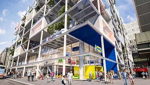 IKEA pastato Vienoje projektas