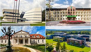 Mokslinės komunikacijos ir informacijos centras, Balsių mokykla, Ilzenbergo dvaras, &bdquo;Eglės sanatorija&ldquo; 