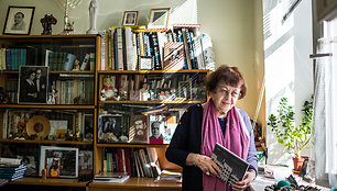 Irena Veisaitė savo namuose