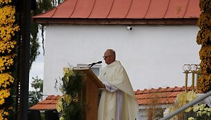 &Scaron;ilinių atlaiduose buvo meldžiamasi už pasieniečius, policininkus, ugniagesius, kitus teisėsaugininkus ir jų &scaron;eimas 