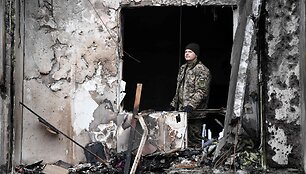 Rusija tęsia karinius veiksmus Ukrainoje