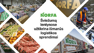 Šviežumą „Norfos“ lentynose užtikrina išmanūs logistikos sprendimai