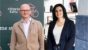 Edmundas Jakilaitis ir Natalija Činčikienė