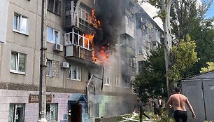 Kramatorskas po ap&scaron;audymo
