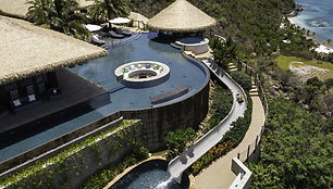 Richardo Bransono naujoje valdoje Moskito saloje atidarytas viešbutis