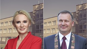 Rasa Vitkauskienė ir Algirdas Vrubliauskas