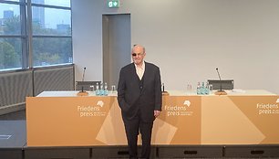 Susitikimas su Salmanu Rushdie Frankfurto knygų mugėje