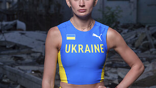 Ukrainos &scaron;uolininkė į auk&scaron;tį &ndash; Kateryna Taba&scaron;nyk