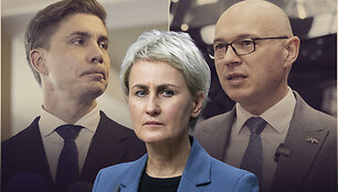 Mindaugas Sinkevičius, Nida Grunskienė ir Eugenijus Sabutis