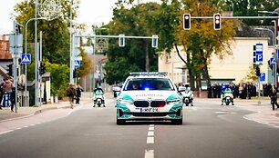 Utenoje - įspūdinga policijos ir visuomenės &scaron;ventė