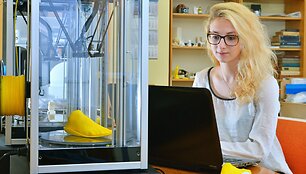 VGTU studentė Edita Verbickaitė