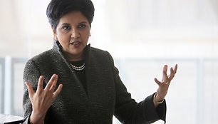 15. „Pepsi“ generalinė direktorė Indra Nooyi