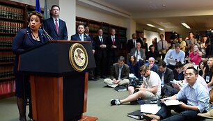 Kaltinimų FIFA pareigūnams paskelbimas Niujorke