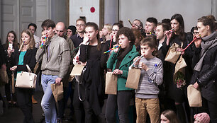 POP UP SHOW atidarymas 