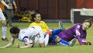 Brazilijos ir Pietų Korėjos rungtynės
