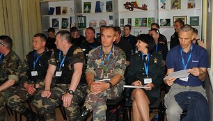 Pasieniečiai seminarų metu