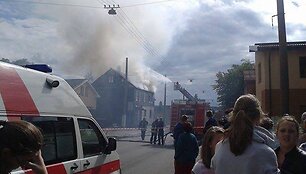 Gaisras Panemunėje