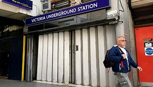 Metro darbuotojų streikas Londone