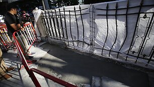 Po sprogimo vėl atidaryta Bankoko &scaron;ventykla
