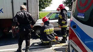 Avarija Lenkijoje