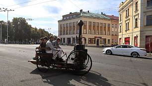 Garo variklių varomų ir kitokių senovinių transporto priemonių entuziastų suvažiavimas Čekijoje