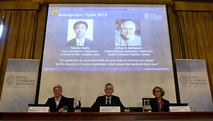 Nobelio fizikos premijos paskelbimas