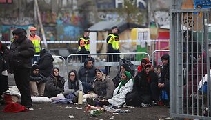 Malmėje panaikinta nelegali romų stovyklavietė