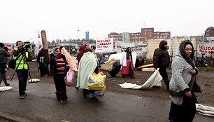 Malmėje panaikinta nelegali romų stovyklavietė