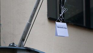 Protestai Maskvoje prie Turkijos ambasados