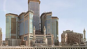 3. &bdquo;Abraj Al-Bait&ldquo; laikrodžio bok&scaron;tas Mekoje &ndash; 601 m