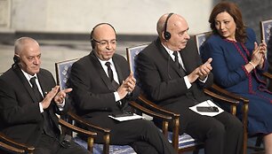 Nobelio premija apdovanotas Tuniso nacionalinio dialogo ketvertas