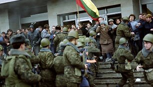 Spaudos rūmų &scaron;turmas 1991 metų sausio 11-ąją