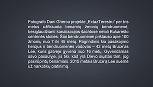 Dani Gherca projektas „ExtazTerestru“