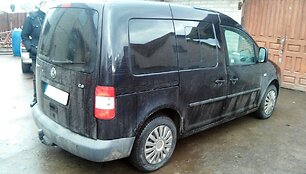 Rastas pavogtas automobilis